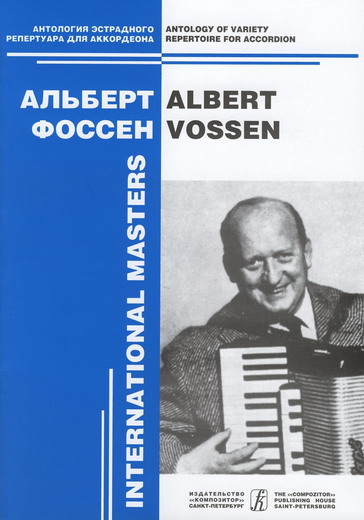Albert Vossen. Variety Compositions for accordion solo. Vol. 2